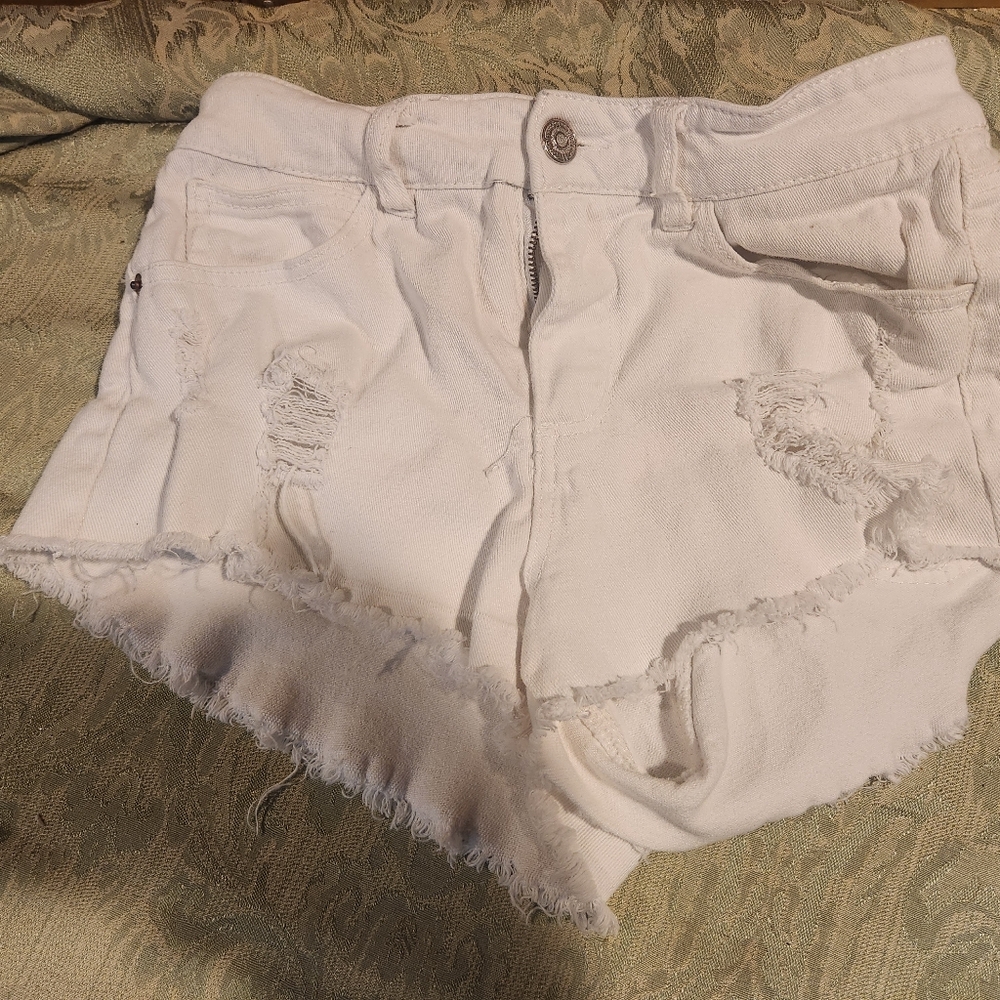 Hollywood & Vive Womens Jean Shorts Size 3